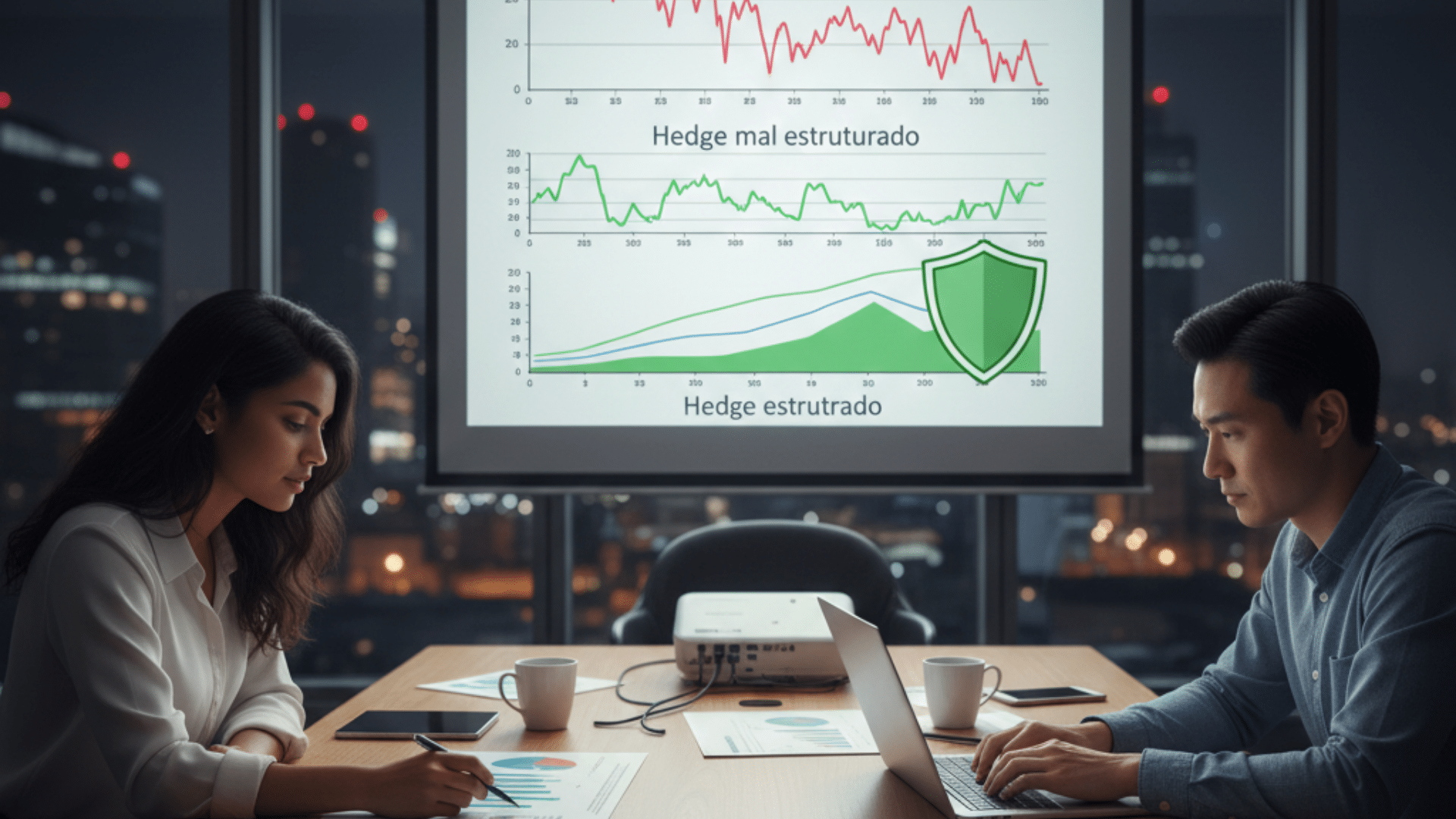 Derivativos para corporações: por que decisões de hedge exigem simulação e método