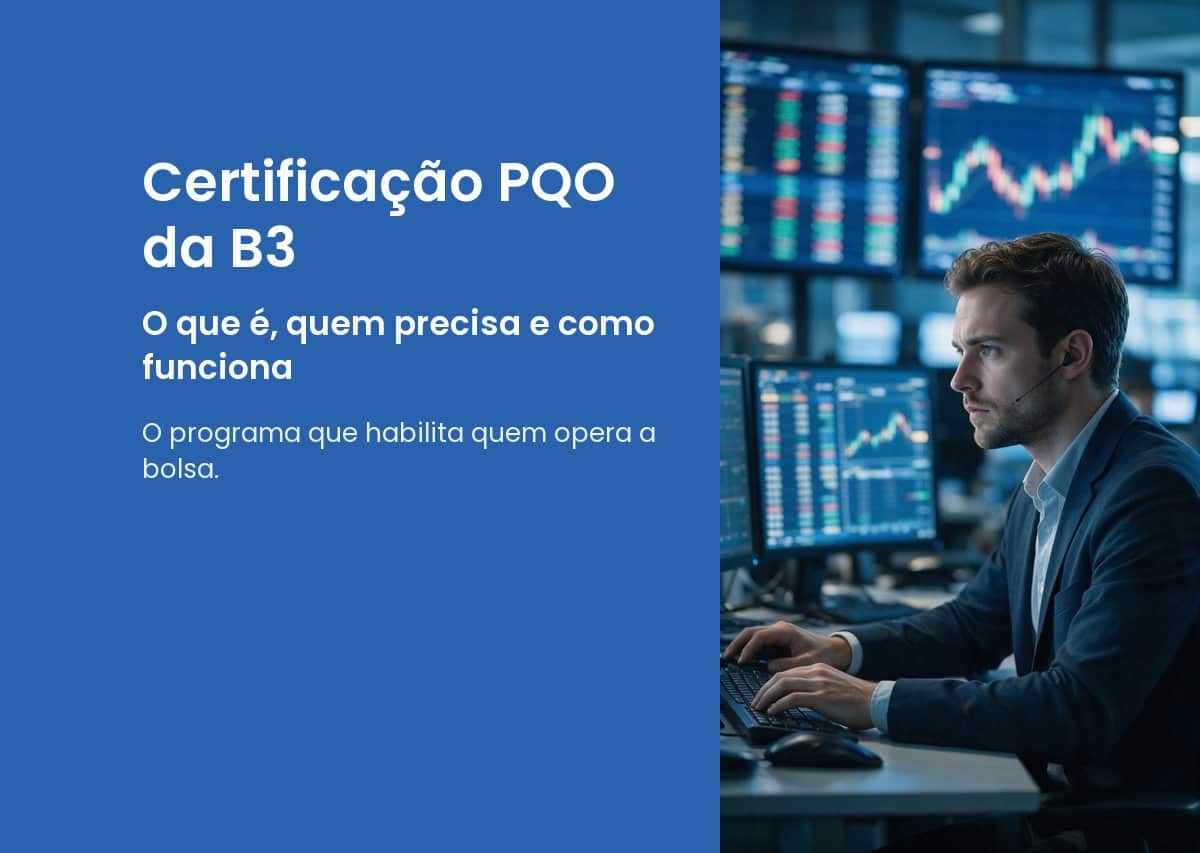 Certificação PQO da B3 — capa do artigo FK Partners