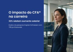 Pesquisa Kaplan Schweser: 32% relatam aumento salarial após avançar no CFA® Program
