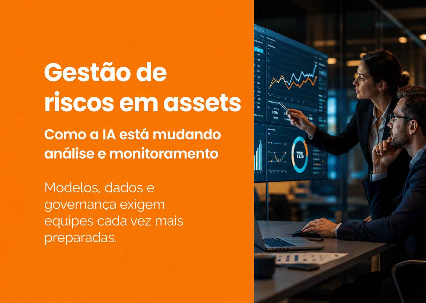 Gestão de riscos em assets: como a inteligência artificial está mudando análise e monitoramento